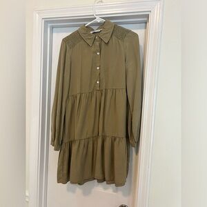 Zara collared dress